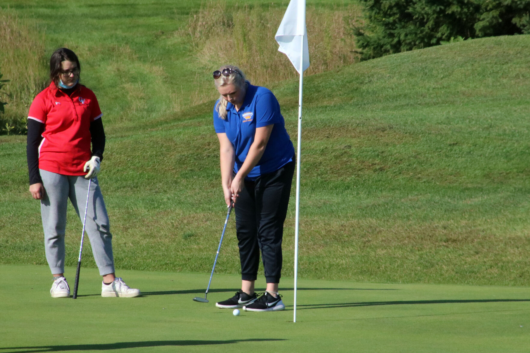 Rice Lake girls golf meet at Turtleback 9-10-20